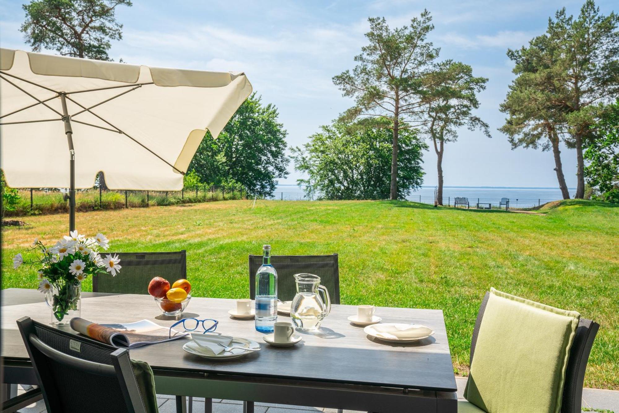 Terrassenwohnung "Inselhain" - Oase Am Haff Garz  Eksteriør bilde