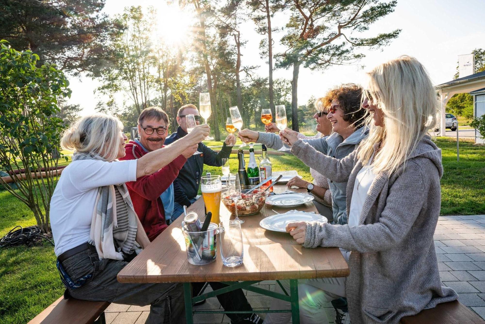 Terrassenwohnung "Inselhain" - Oase Am Haff Garz  Eksteriør bilde