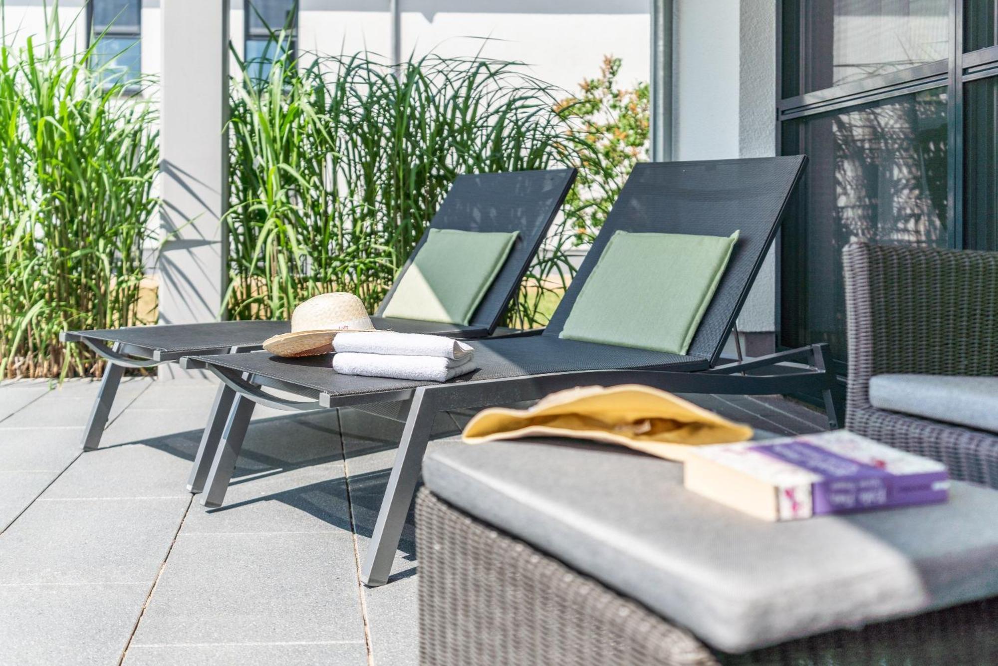 Terrassenwohnung "Inselhain" - Oase Am Haff Garz  Eksteriør bilde